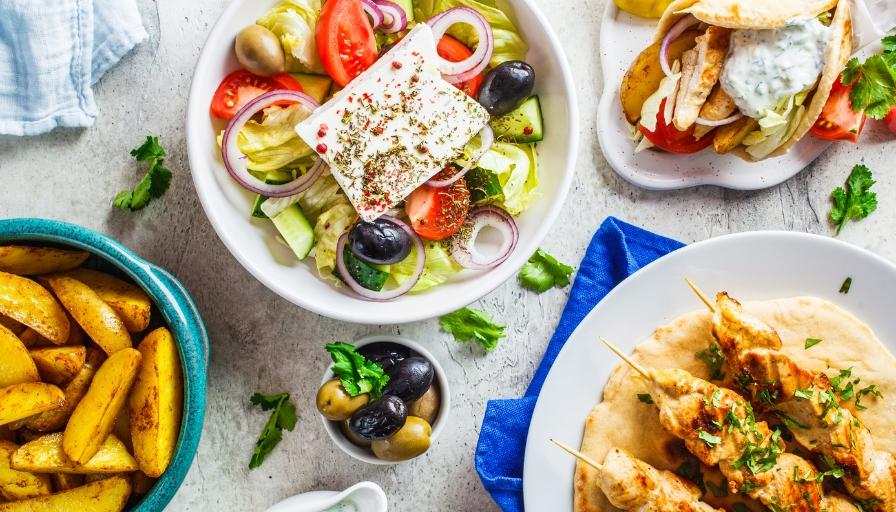 gyros salat